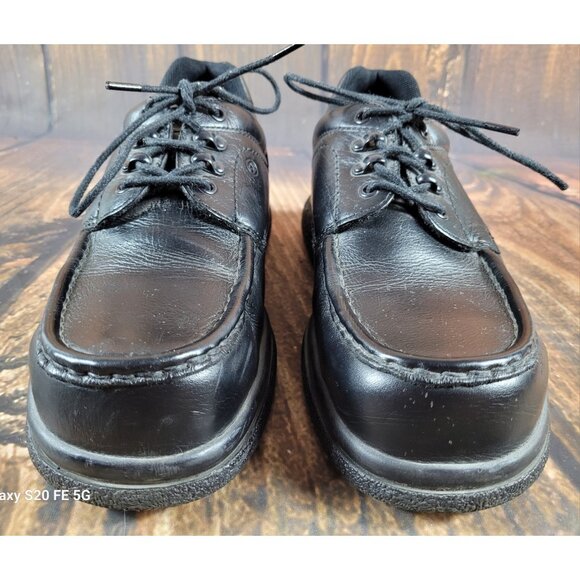 Red Wing Shoes Steel Toe Men Size 8.5 D Black Leather Work ASTMF 2413-05 VG main image 8